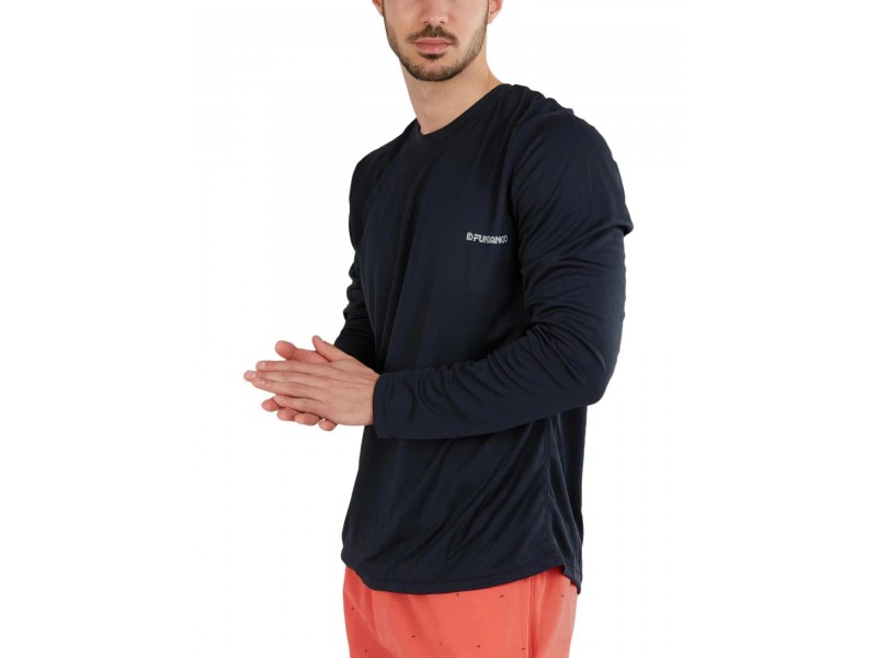Fundango Maurice férfi hosszú rashguard - navy