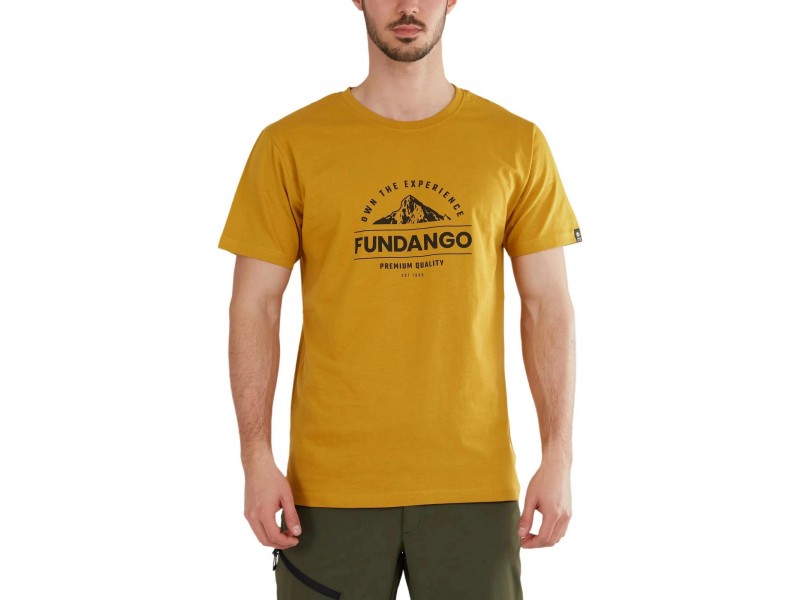 Fundango Basic-T Logo 12 D férfi póló - organikus pamut