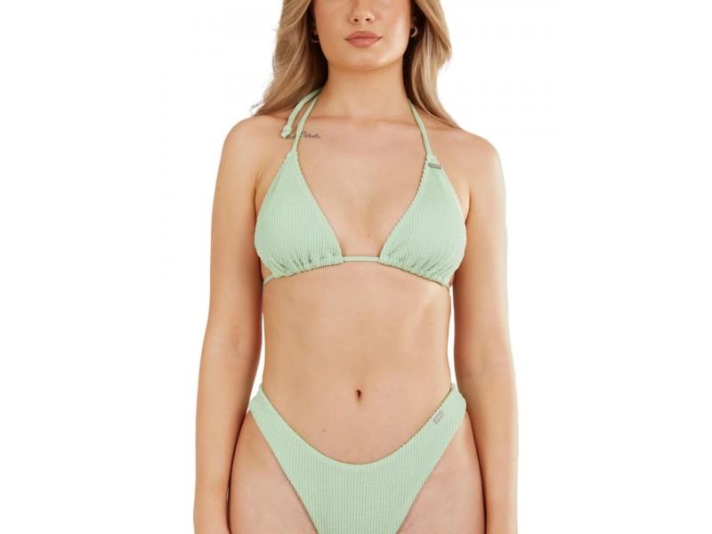 Fundango Innisfil Triangle Jacquard Top D - pool green