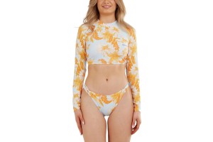Fundango Amelia Surf Top D - trópusi női lycra felső