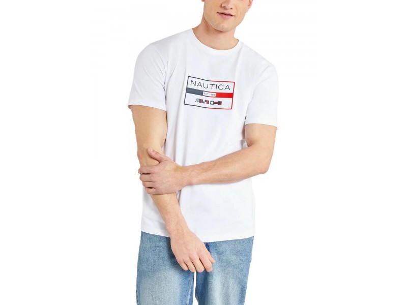 Nautica Alves T-Shirt D férfi póló - fehér (908-white)