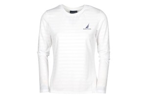 Nautica Laurie LS hosszú ujjú póló - fehér