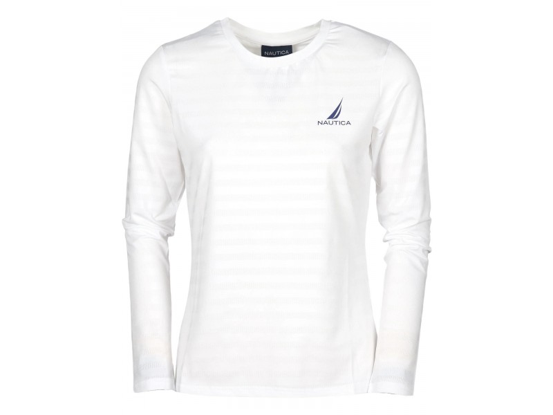 Nautica Laurie LS hosszú ujjú póló - fehér