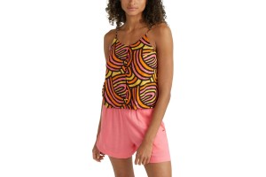 O'Neill Tiare Woven Tank Top – Orange Rainbow (32522)