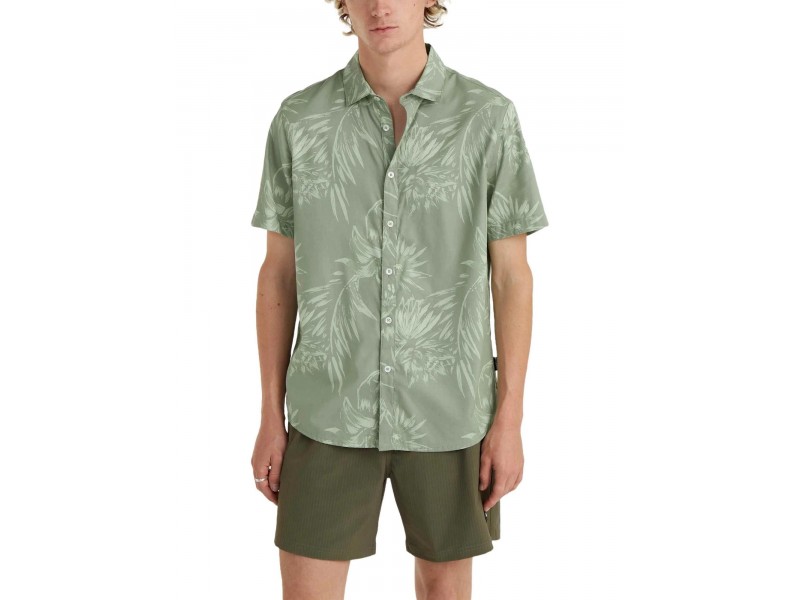 O'Neill Mix & Match Floral férfi ing (zöld tónus)
