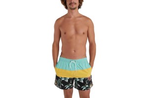 O'Neill Mix & Match Cali Block 15 férfi fürdőshort - Golden Haze