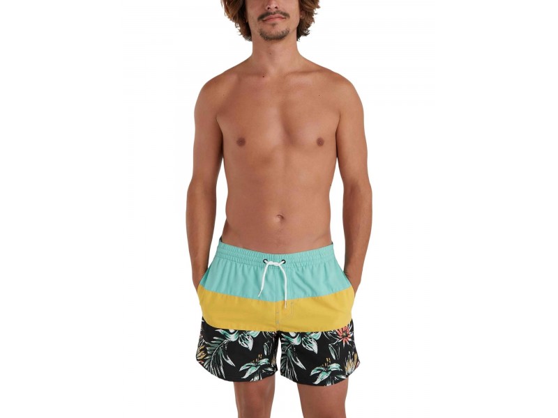 O'Neill Mix & Match Cali Block 15 férfi fürdőshort - Golden Haze