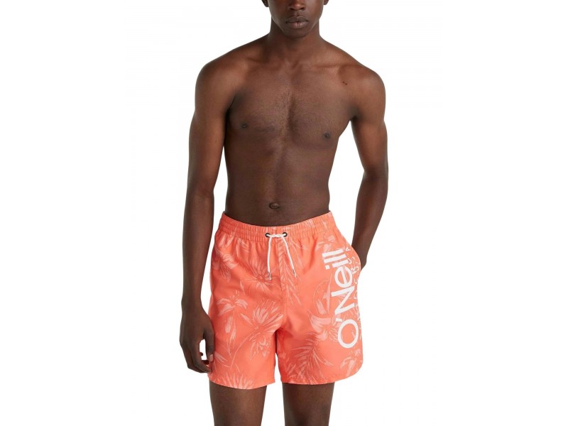 O'Neill Cali Floral 16 férfi fürdőnadrág - Living Coral