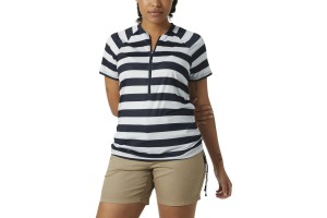 Helly Hansen W Siren női 1/2 Zip póló - navy