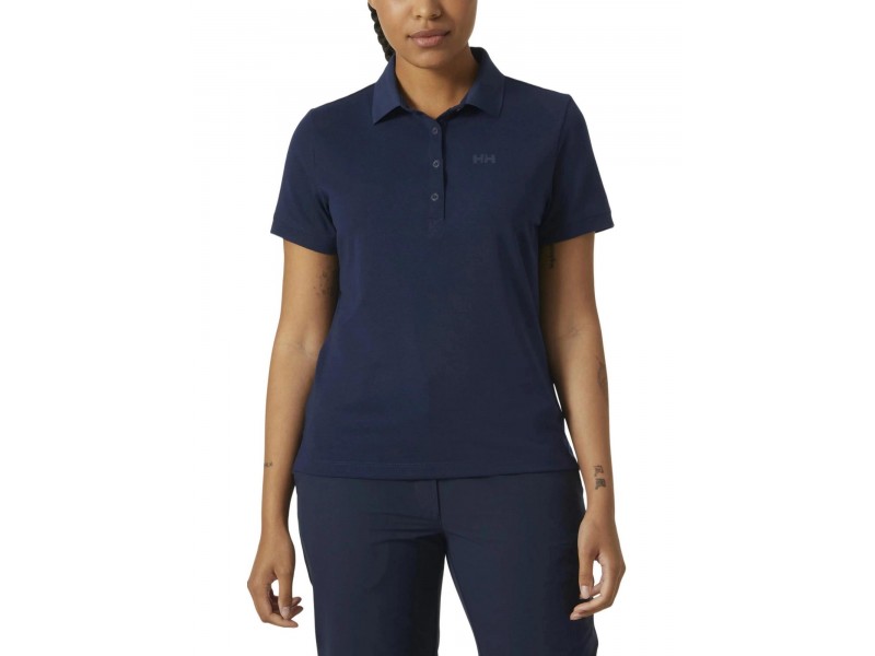 Helly Hansen W Siren Polo D női galléros póló - navy
