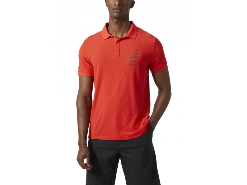 Helly Hansen HP Race Polo férfi - Alert Red