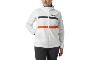 Helly Hansen W Salt Stripe széldzseki - fehér
