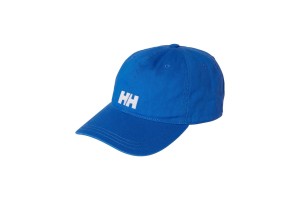 Helly Hansen Logo Cap - 100% pamut, cobalt