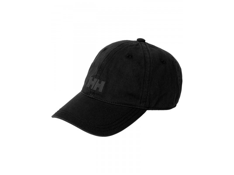 Helly Hansen Logo Cap - fekete, 100% pamut