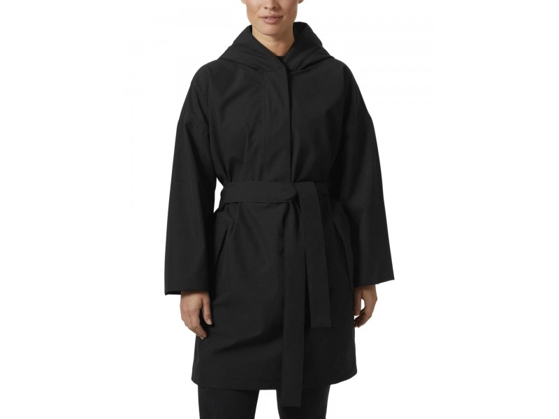 Helly Hansen W Lilja Belted Poncho - fekete