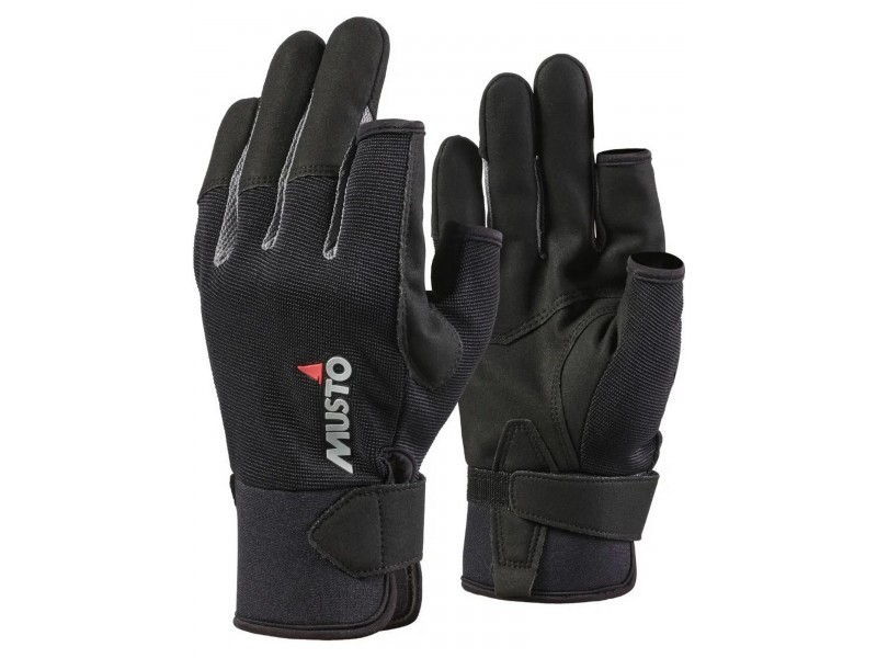 Musto ESS Sailing LF vitorlás kesztyű - fekete