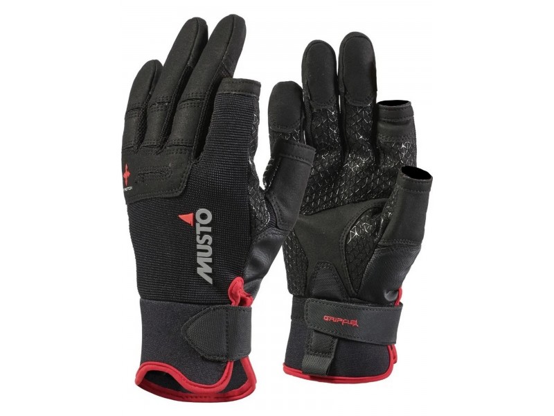 Musto Perf LF Glove (991-black) — fekete vitorlás kesztyű