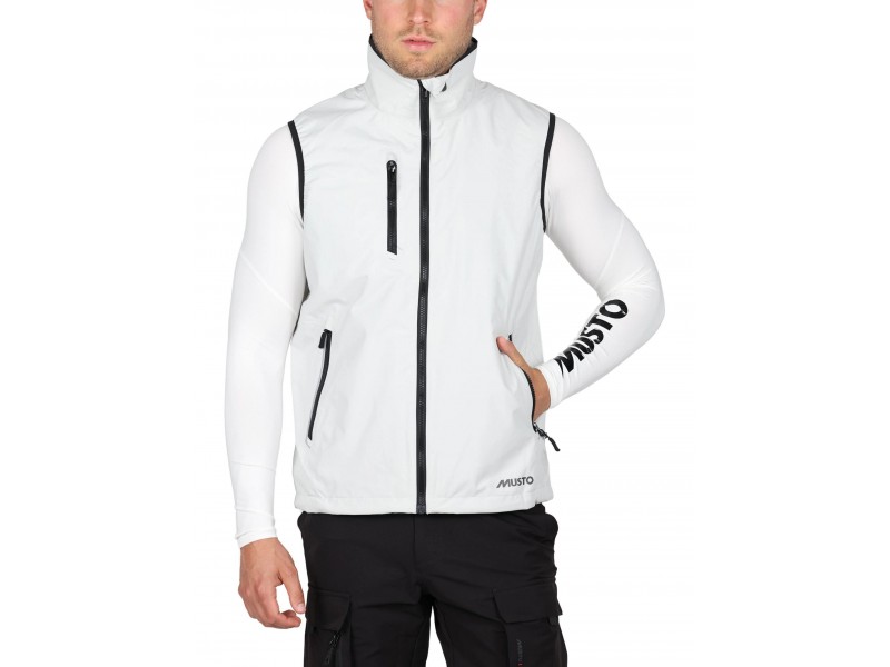 Musto Sardinia Gilet 2.0 D férfi mellény - 841 Platinum