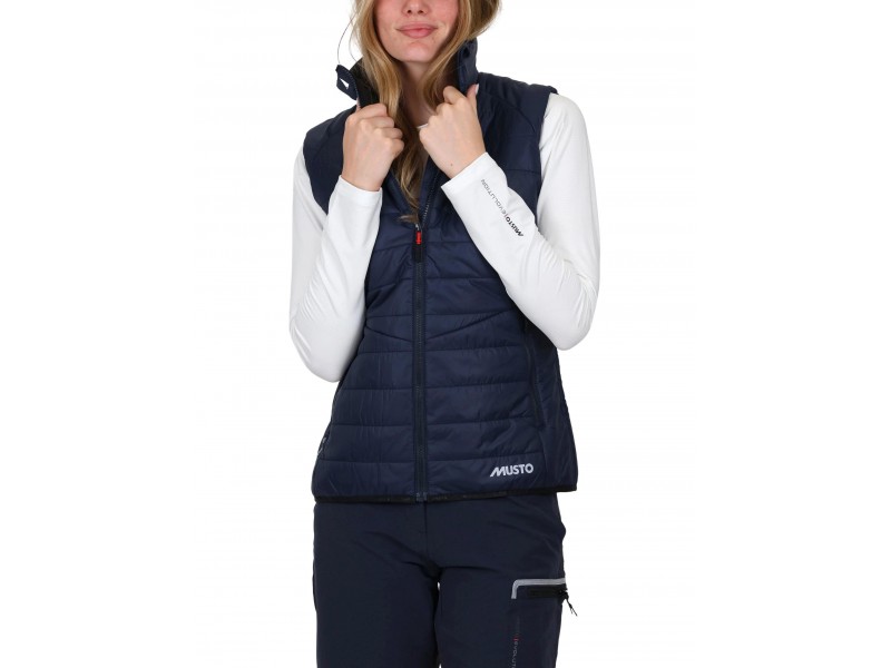 Musto női Snug Vest 2.0 - navy mellény