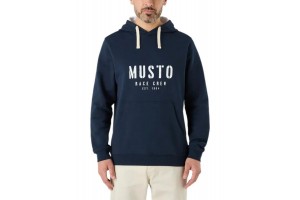 Musto M Classic Hoodie férfi kapucnis pulóver navy