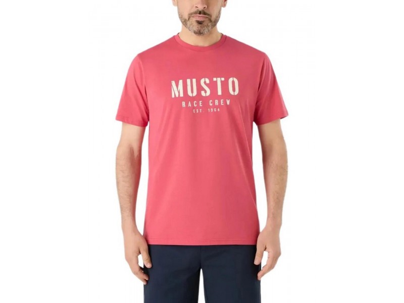 Musto M Classic férfi póló (Sweet Raspberry)