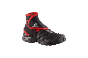 Salomon Trail Gaiters High - fekete futókamásli
