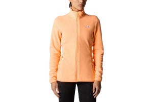The North Face W 100 Glacier Fz női - világos cantaloupe