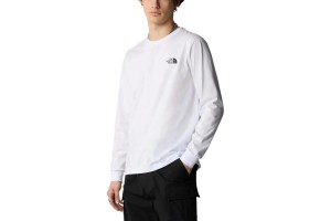 The North Face M L/S Easy Tee D – férfi fehér póló