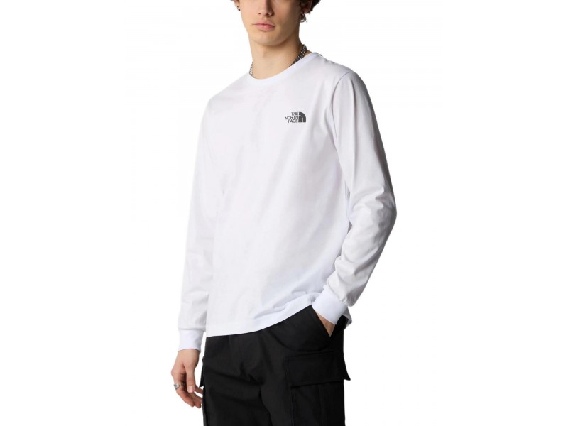 The North Face M L/S Easy Tee D – férfi fehér póló