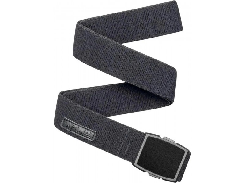 Arcade Belts Illusion Slim D — fekete elasztikus öv