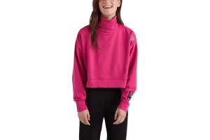 O'Neill Progressive női mock-neck pulóver - fuchsia red