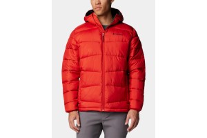 Columbia Fivemile Butte II férfi kapucnis dzseki - sail red