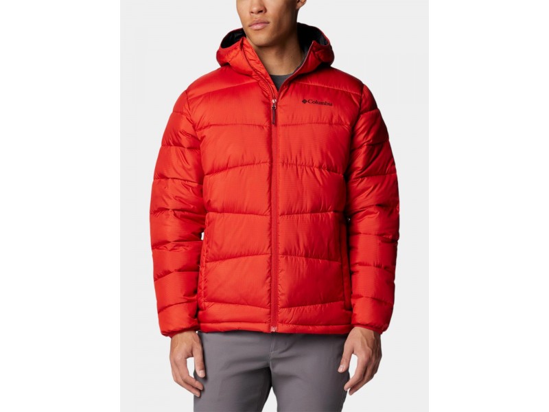 Columbia Fivemile Butte II férfi kapucnis dzseki - sail red