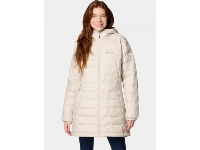 Columbia Powder Lite II Mid női kabát - Dark Stone