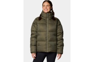 Columbia Puffect Herringbone női télikabát, stone green