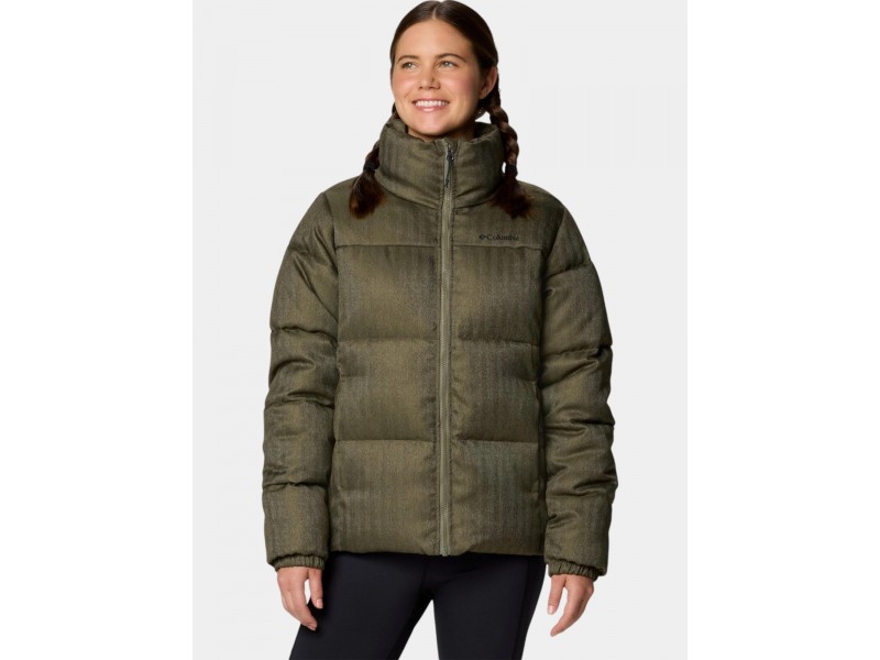 Columbia Puffect Herringbone női télikabát, stone green