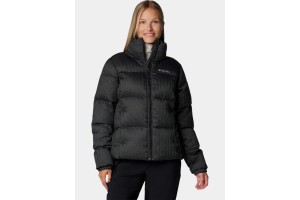 Columbia Puffect Herringbone női kabát, fekete