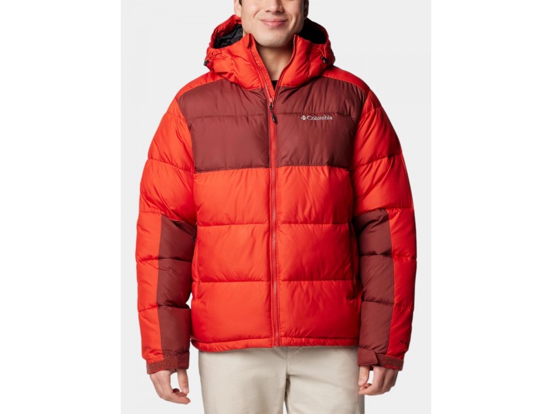 Columbia Pike Lake II férfi kapucnis dzseki - sail red