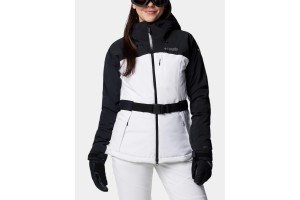 Columbia Cirque Bowl női sídzseki - fehér (100-white)