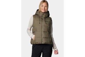 Columbia Pike Lake II női bélelt mellény - stone green