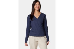 Columbia Boundless Days női V-nyakú, Collegiate Navy