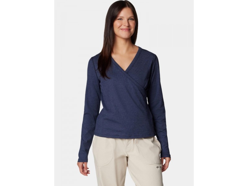 Columbia Boundless Days női V-nyakú, Collegiate Navy