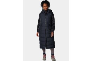 Columbia Pike Lake Long Vest - női hosszú mellény (fekete)