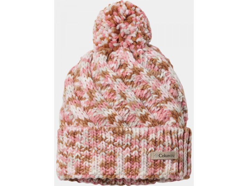 Columbia Bundle Up II női pomponos sapka - Pink Agave