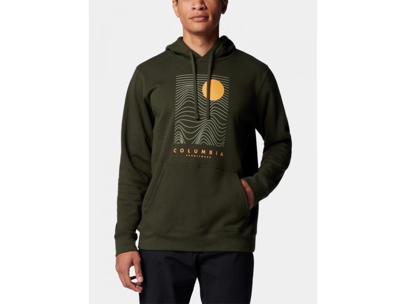 Columbia Beaumount Graphic Hoodie férfi Greenscape