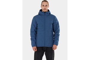 Fundango Smoke férfi kapucnis dzseki - 465 dark turquoise