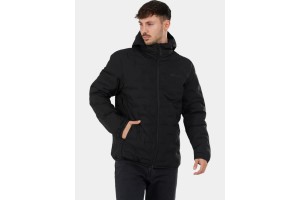 Fundango Smoke Hooded Jacket D férfi dzseki - fekete