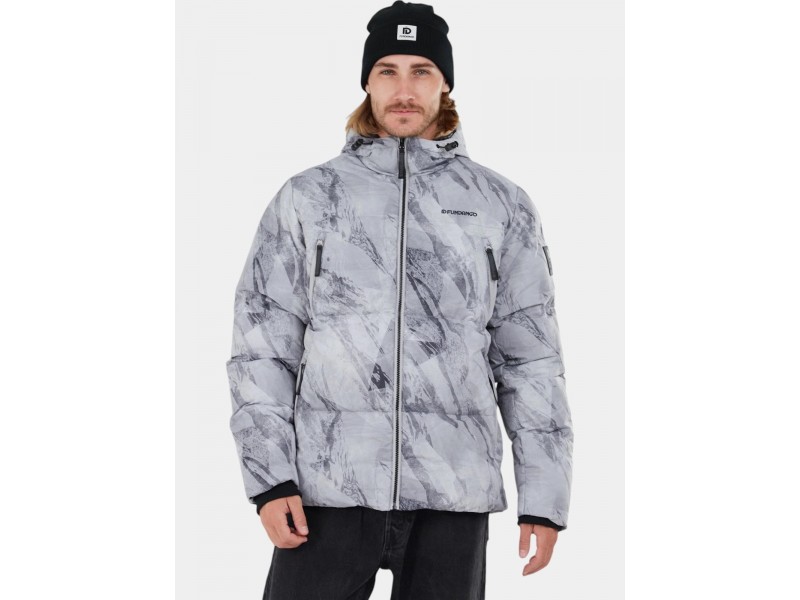 Fundango Ewan Puffer Jacket férfi - 175 Ash
