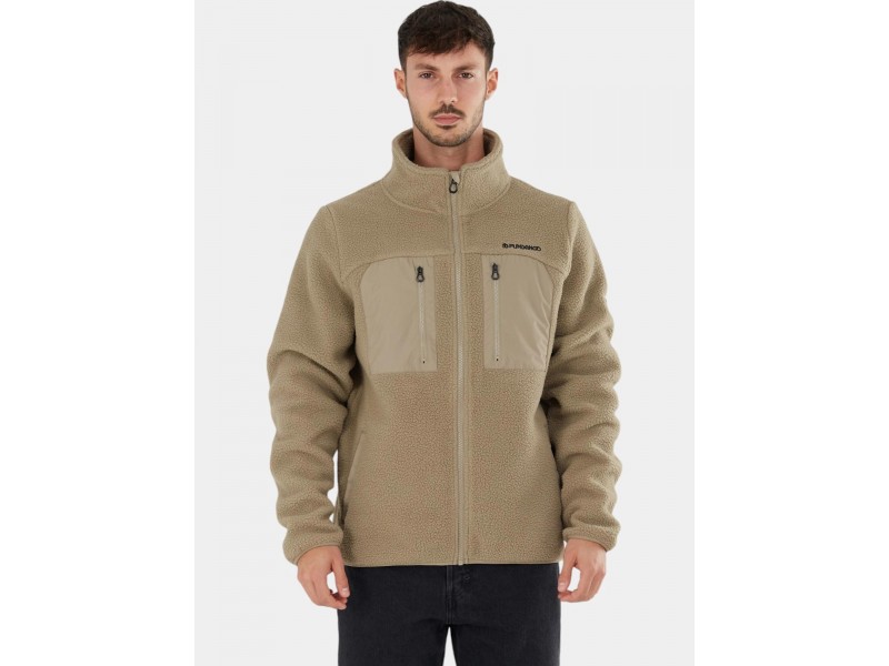 Fundango Haven Hybrid Jacket D - férfi polár (636 Cashmere)