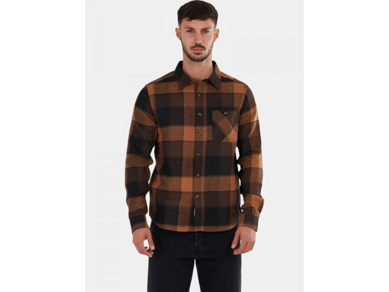 Fundango Harris Shirt D férfi ing - 680 tobacco